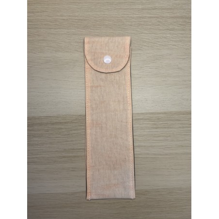 Pochette alimentaire rose pale