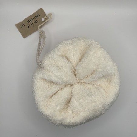 Fleur de douche blanc bambou