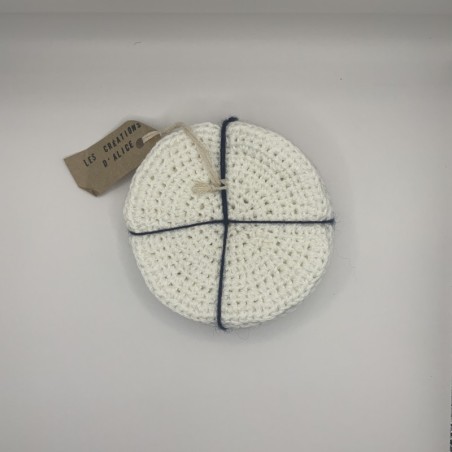 image des 10 disque demaquillants blancs de haut 