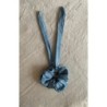 Chouchou Bunny (avec oreilles) en Jeans