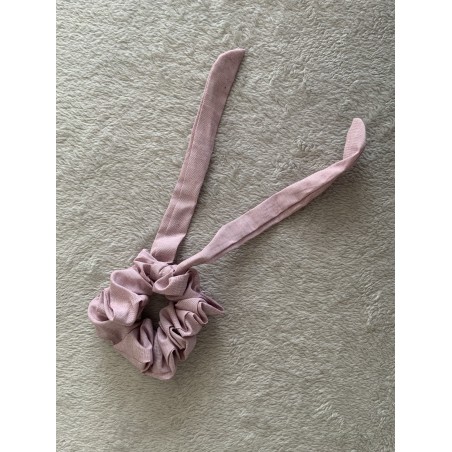 Chouchou Bunny (avec oreilles) Rose pâle