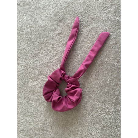 Chouchou Bunny (avec oreilles) Fushia