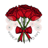 Illustration de trois Roses 🌹🌹🌹​ Rouges