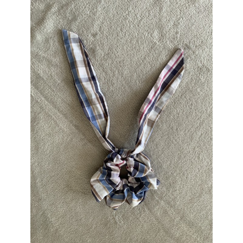 Chouchou Bunny (avec oreilles) Rayé multicolore