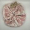 Fleur de douche rose a motif rose